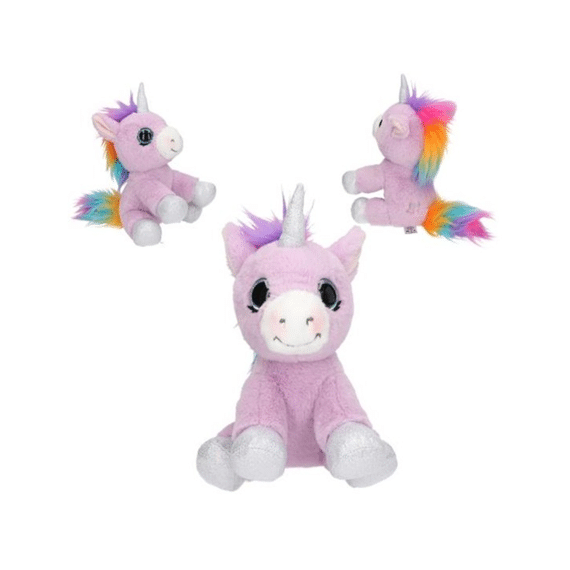 Ylvi Knuffel Eenhoorn Paars 21cm