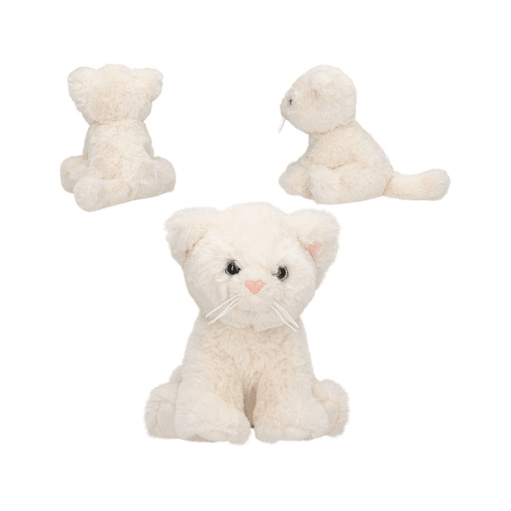 Topmodel Knuffel Kat Wit 16cm