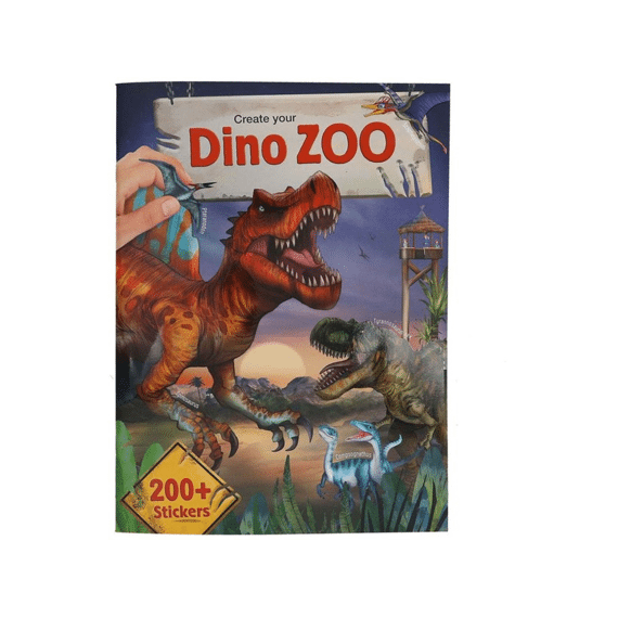 Create Your Dino Zoo Stickerboek