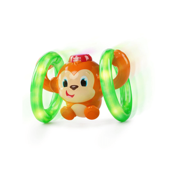 Bright Starts Roll and Glow Monkey Toy