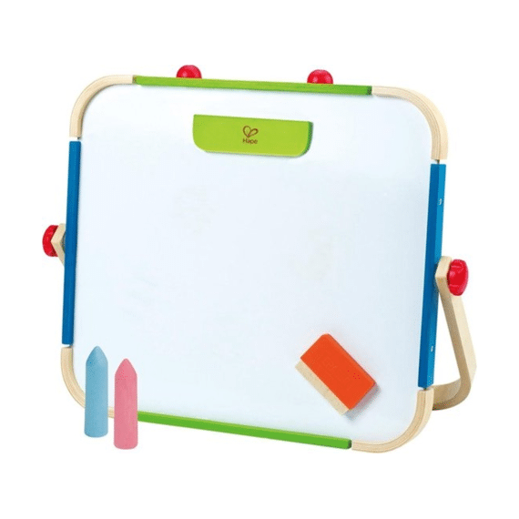 Hape Magneet- en krijtbord + accessoires Anywhere Art Studio