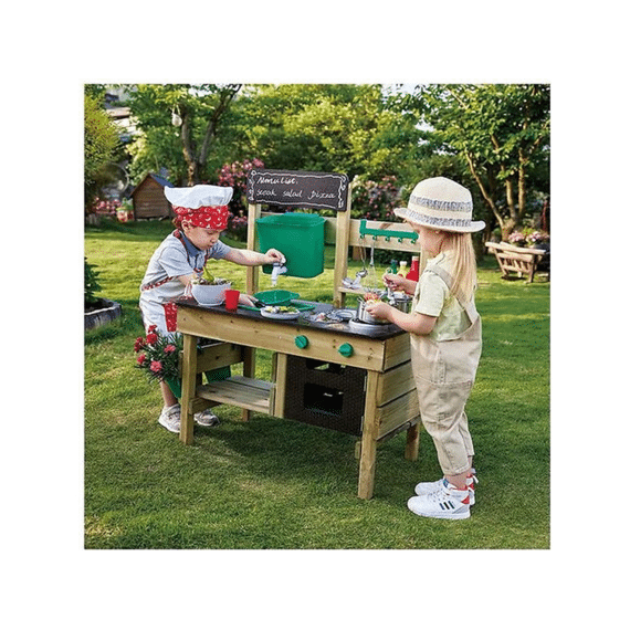 Hape Outdoor Kitchen Incl. 30 Acc 77x99x46cm