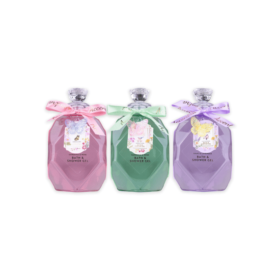 Belle Spa Douchegel 550ml Met Vlinder Hanger Assortiment Prijs Per Stuk