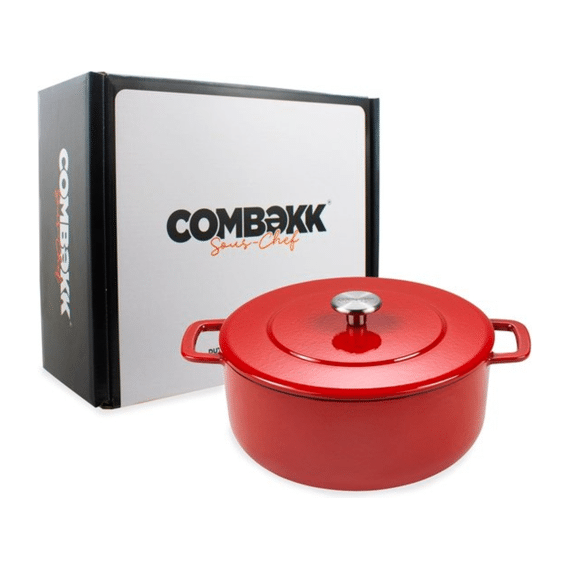 Combekk Souschef Dutch Oven Braad/Stoofpot 28cm Rood