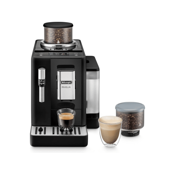 Delonghi Rivelia Automatische Koffiemachine Onyx Black