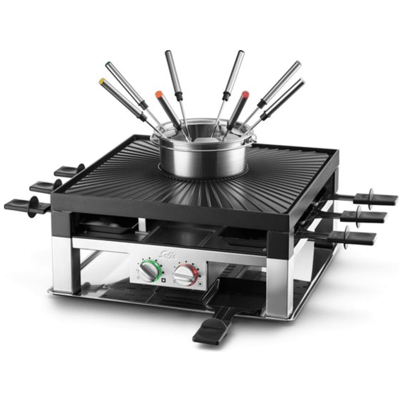 Solis Raclette Grill Fondue 3 in 1 796