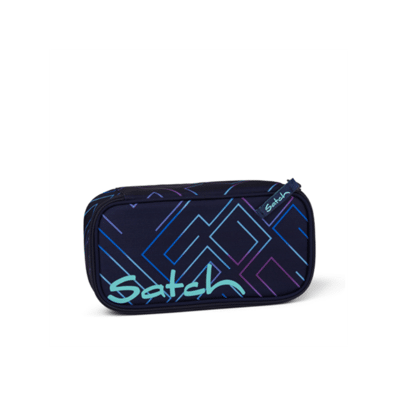Satch Pennenbox Large Purple Laser