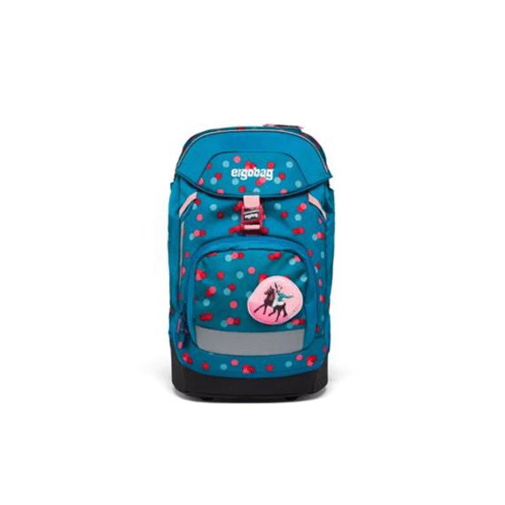 Ergobag Prime Schoolrugzak Blue Rose Pink Dots