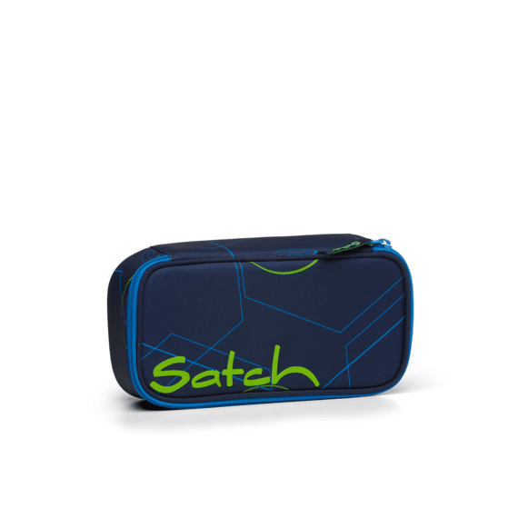 Satch Pennenbox Large Blue Tech