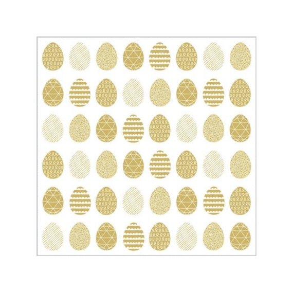 PPD Servetten Easter Eggs 33cm 20stuks