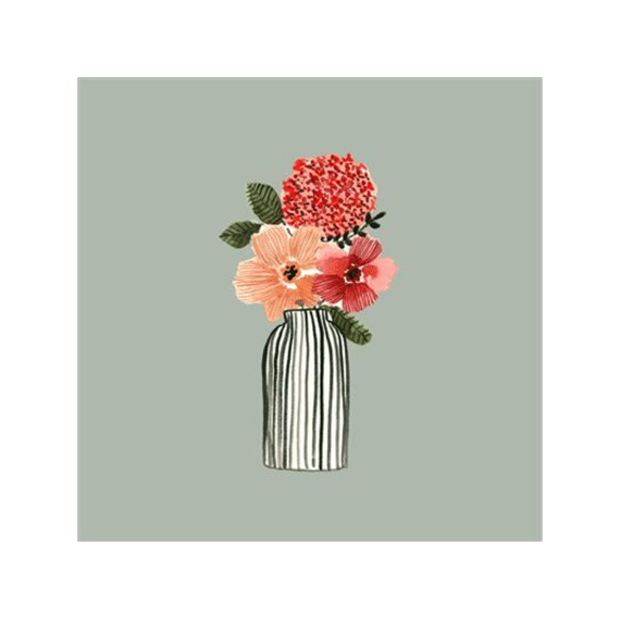 PPD Servetten 33cm 20stuks Flores