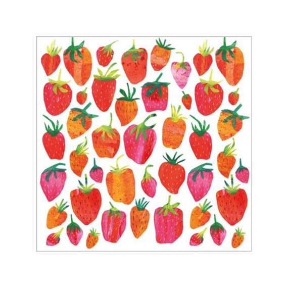 PPD Servetten Strawberry Collage 33cm 20stuks