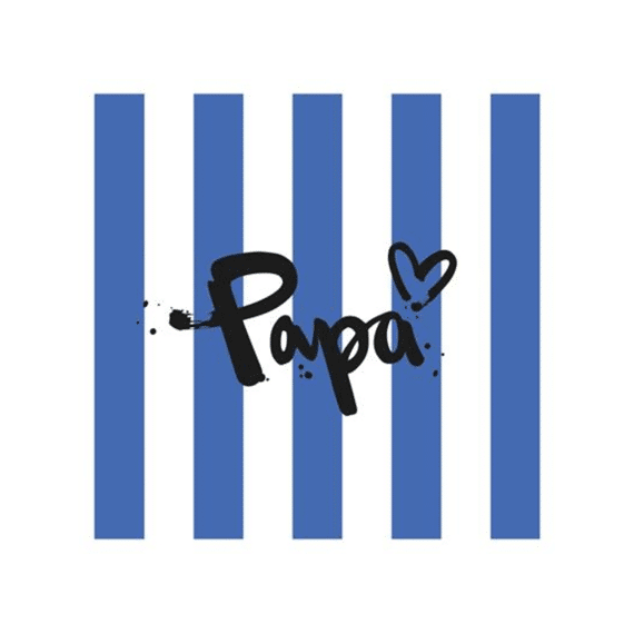 PPD Servetten 33cm 20stuks Papa