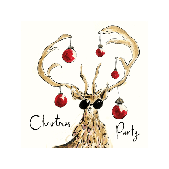 Ppd Servetten 33cm 20stuks Christmas Party