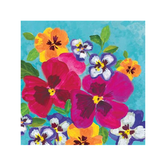 PPD Servetten 33cm 20stuks Pansy