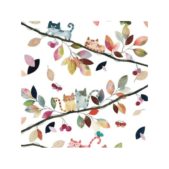 PPD Servetten 33cm 20stuks Fall Cats
