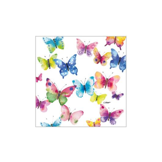 PPD Servetten 25cm 20stuks Butterfly Phantasy