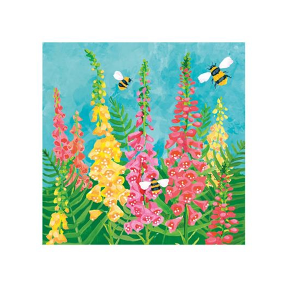 PPD Servetten 33cm 20stuks Flowerfield and Bees