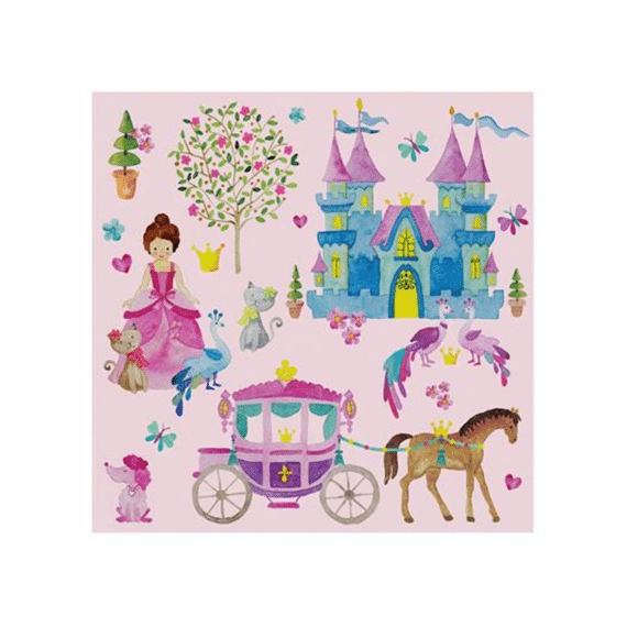 PPD Servetten 33cm 20stuks Princess