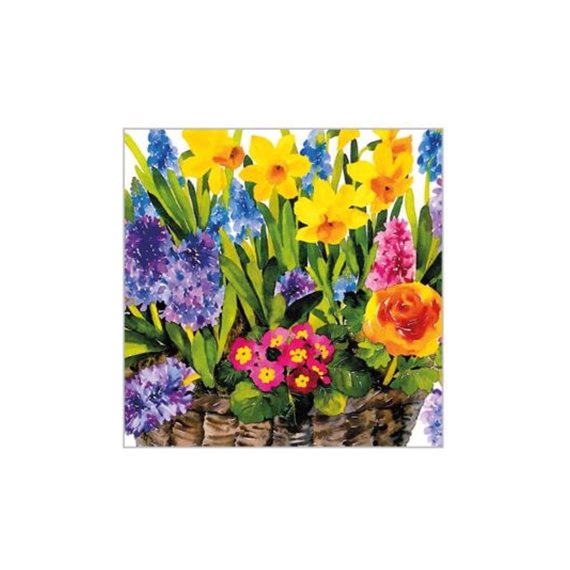 PPD Servetten 25cm 20stuks Spring Basket