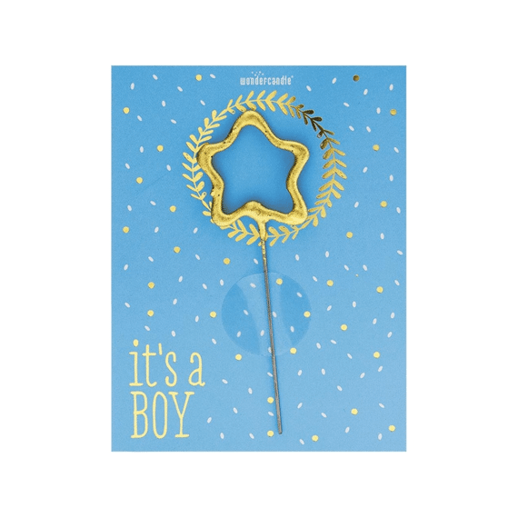 Wondercandle Mini Wondercard It''s a Boy