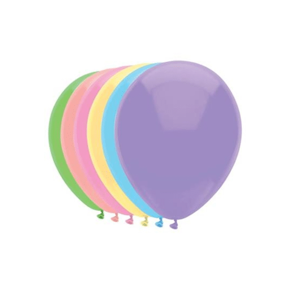 Ballonnen 10st 30cm Pastel mix