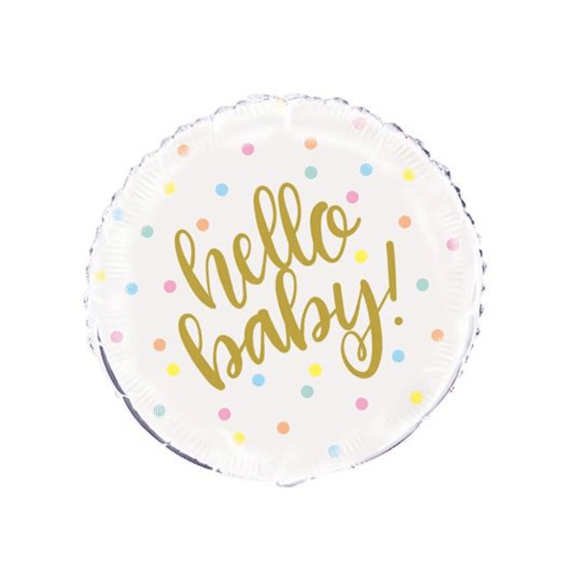 Folie Ballon 45cm Hello Baby