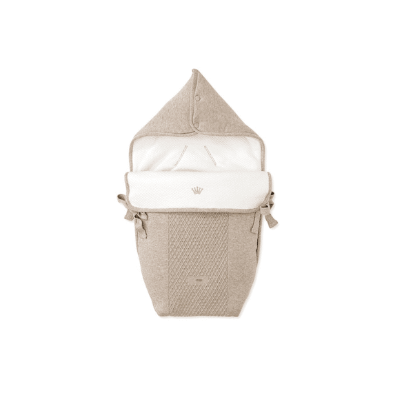 First Engelennestje / MC 3-Punts Beige Knitted/Katoen