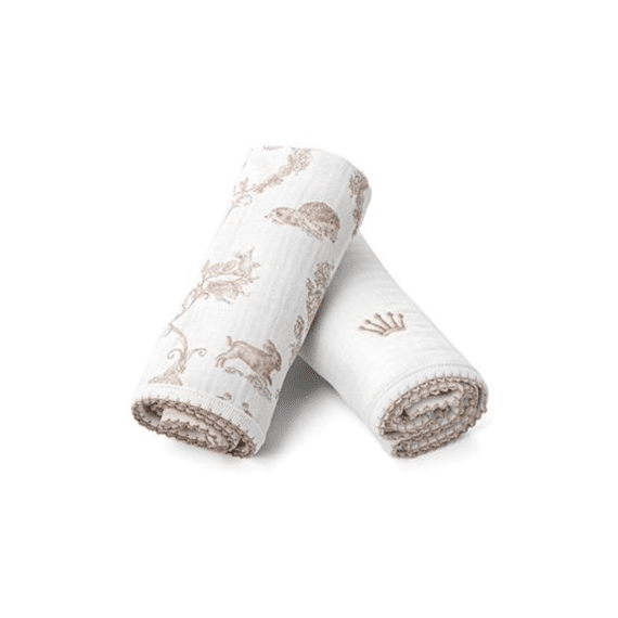 First Tetradoek 2-pack 70x70 Ethnic White
