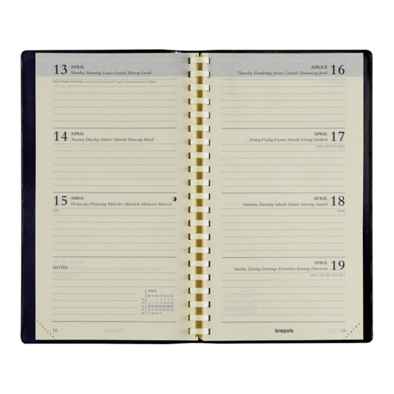Brepols Agenda Seta PVC Spiral