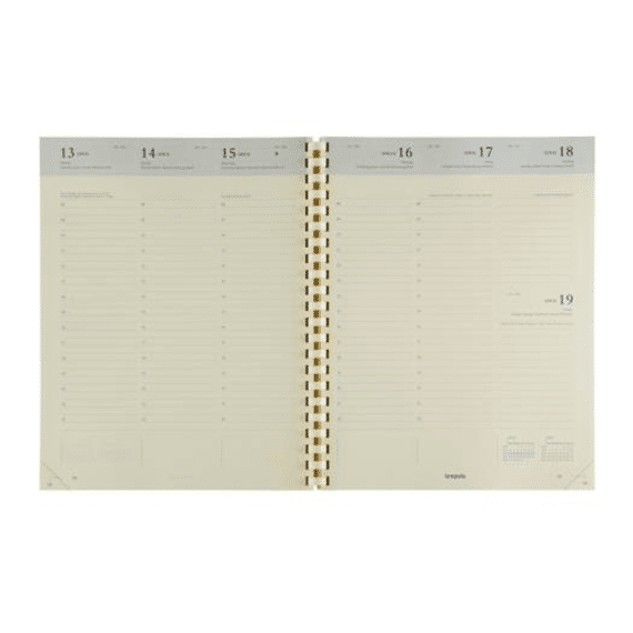 Brepols Agenda Concorde Palermo Zwart
