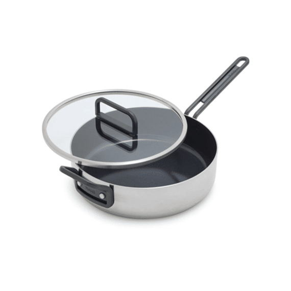 Greenpan Stanley Tucci Sauteerpan met Deksel 26cm  RVS