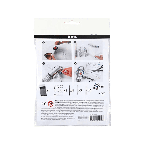 Mini Creative Kit Toiletrol Robot