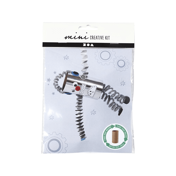 Mini Creative Kit Toiletrol Robot