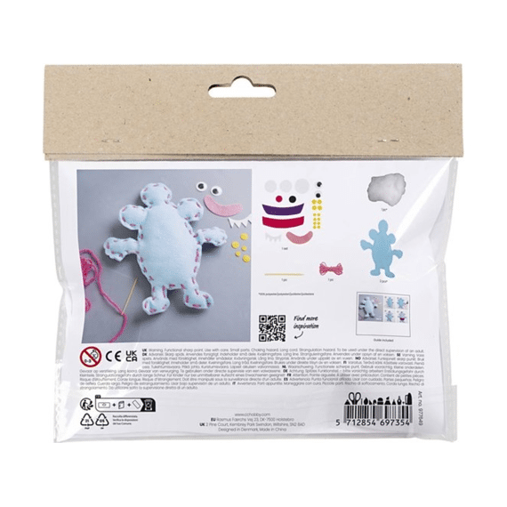Mini Hobbyset Naaien Viltmonster
