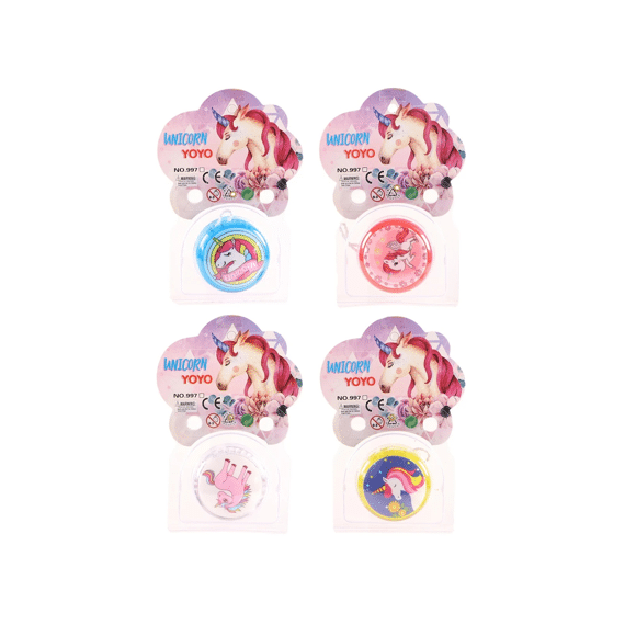 Yoyo Unicorn met licht Assortiment