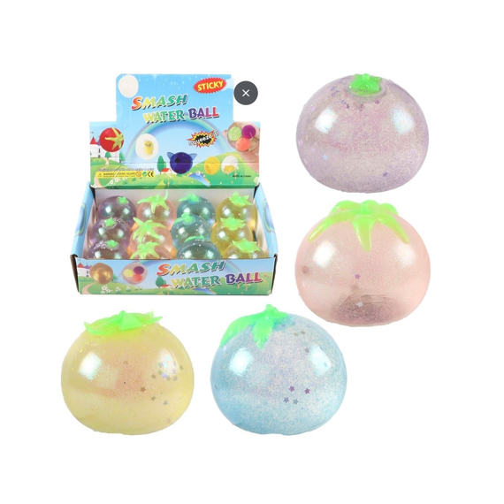 Splash Ball Crystal Fruit met Glitter 73g Assortiment
