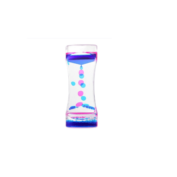 Zandloper Met Vloeistof Blue/pink