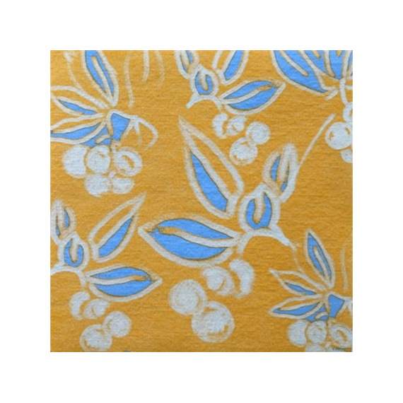 Françoise Paviot Servet 40x40cm 20stuks Arbousier Jaune