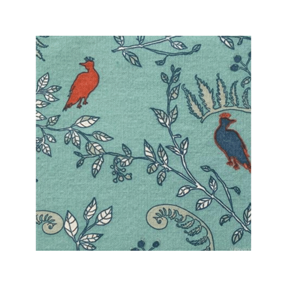Françoise Paviot Servet 25x25cm 20stuks Jardin Merveilleux Bleu