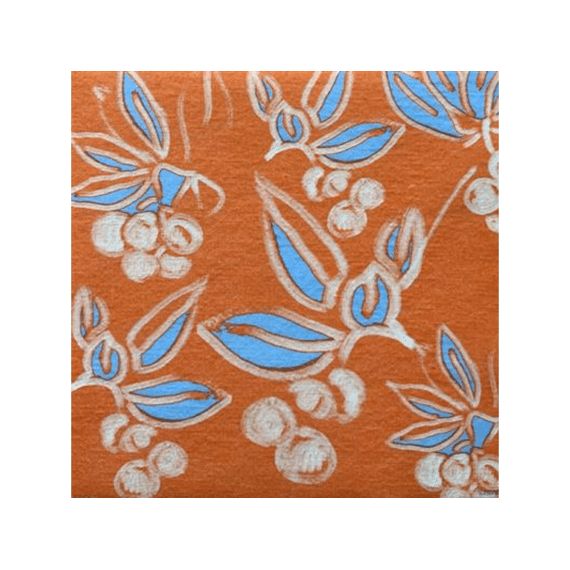Françoise Paviot Servet 40x40cm 20stuks Arbousier Orange