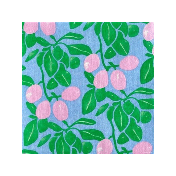 Françoise Paviot Servet 40x40xm 20stuks Prune