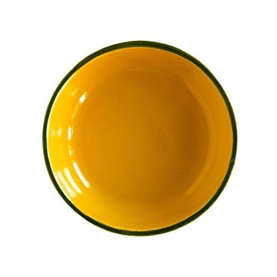 Val Pottery Plat Bord Estela Geel 12cm