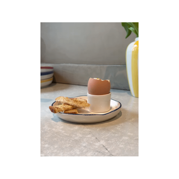 Val Pottery Egg Cup 14cm