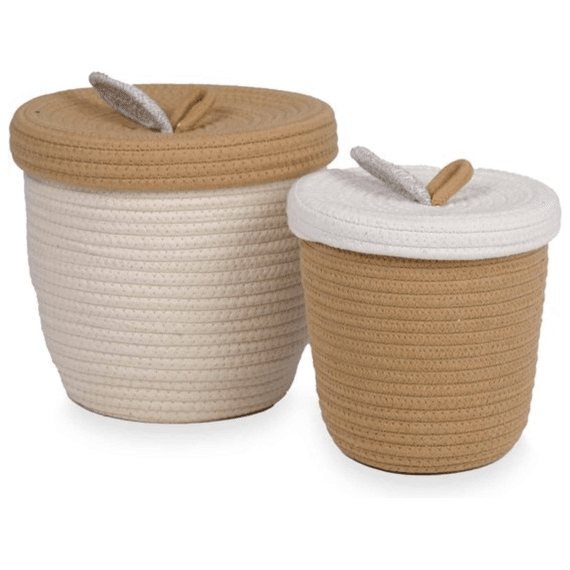 Kidsdepot Opbergmand Boyan Set van 2