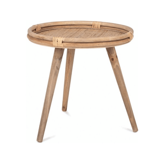 Kidsdepot Bijzettafeltje Mylla Rattan Natural
