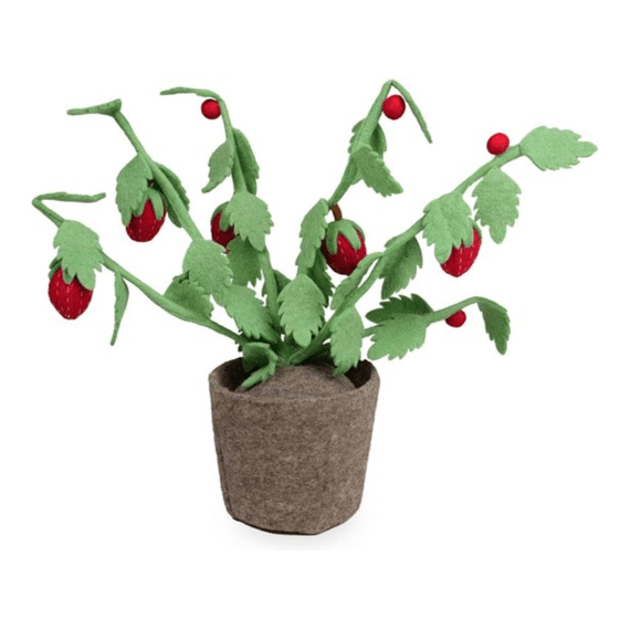 Kidsdepot Plant Vilt Aardbei