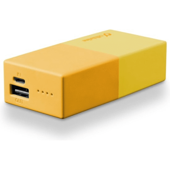 Cellularline Powerbank 5000mAh Geel