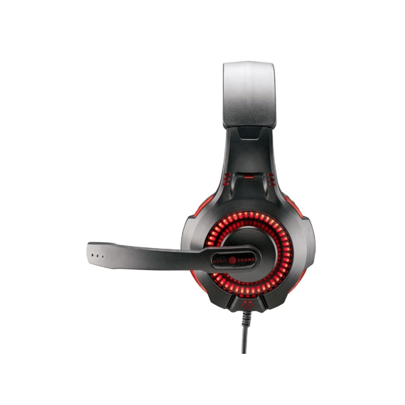 Musicsound Hoofdtelefoon On-ear Gaming met Micro Zwart