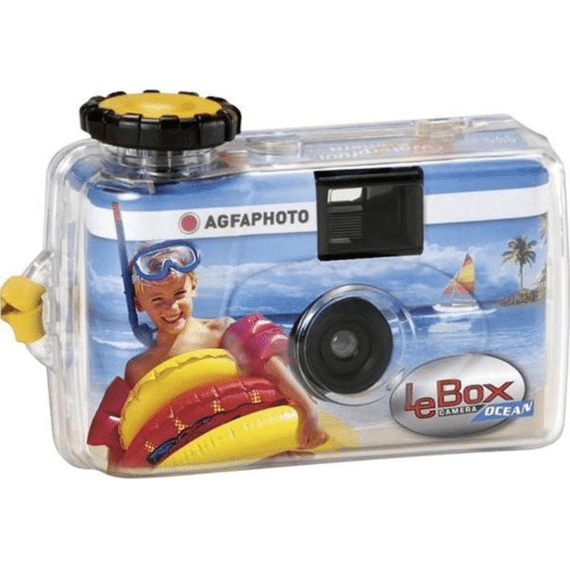 Agfa Wegwerp Fototoestel met Flash 27 Foto''s Waterproof Ocean